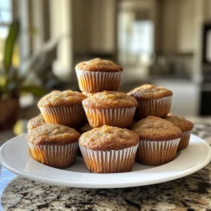 banana bread mini muffins