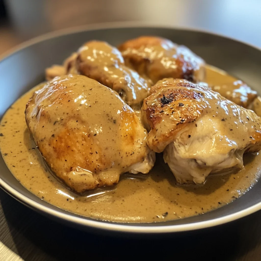 chicken and gravy recipe