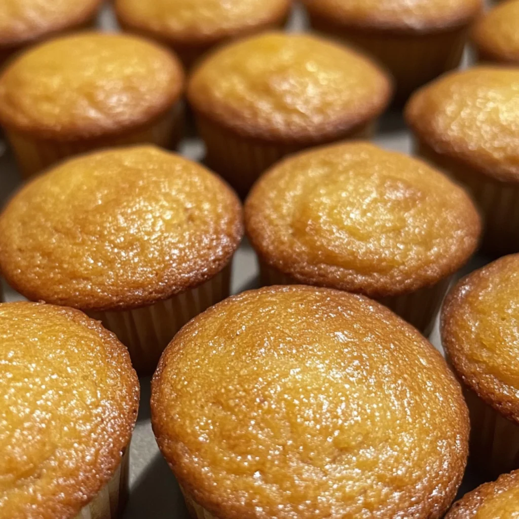 mini banana muffins