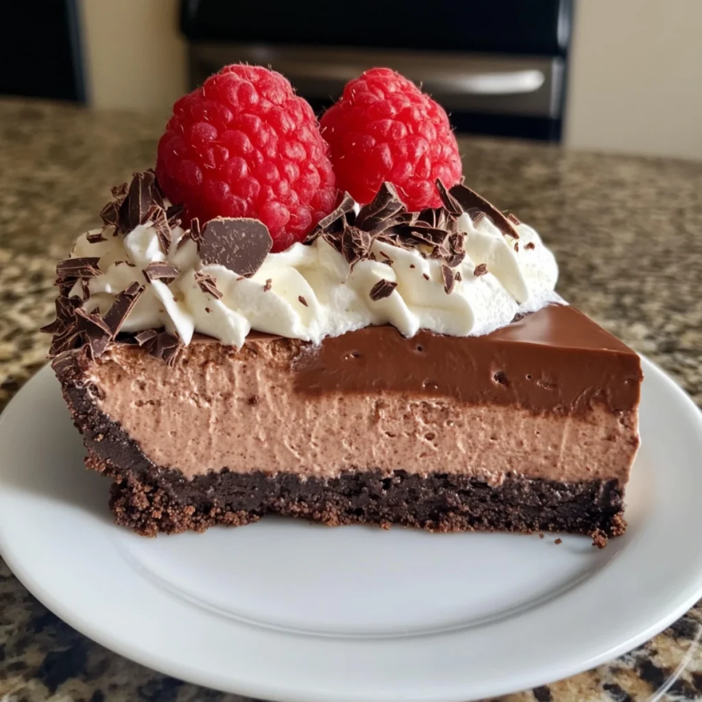 no bake chocolate cheesecake