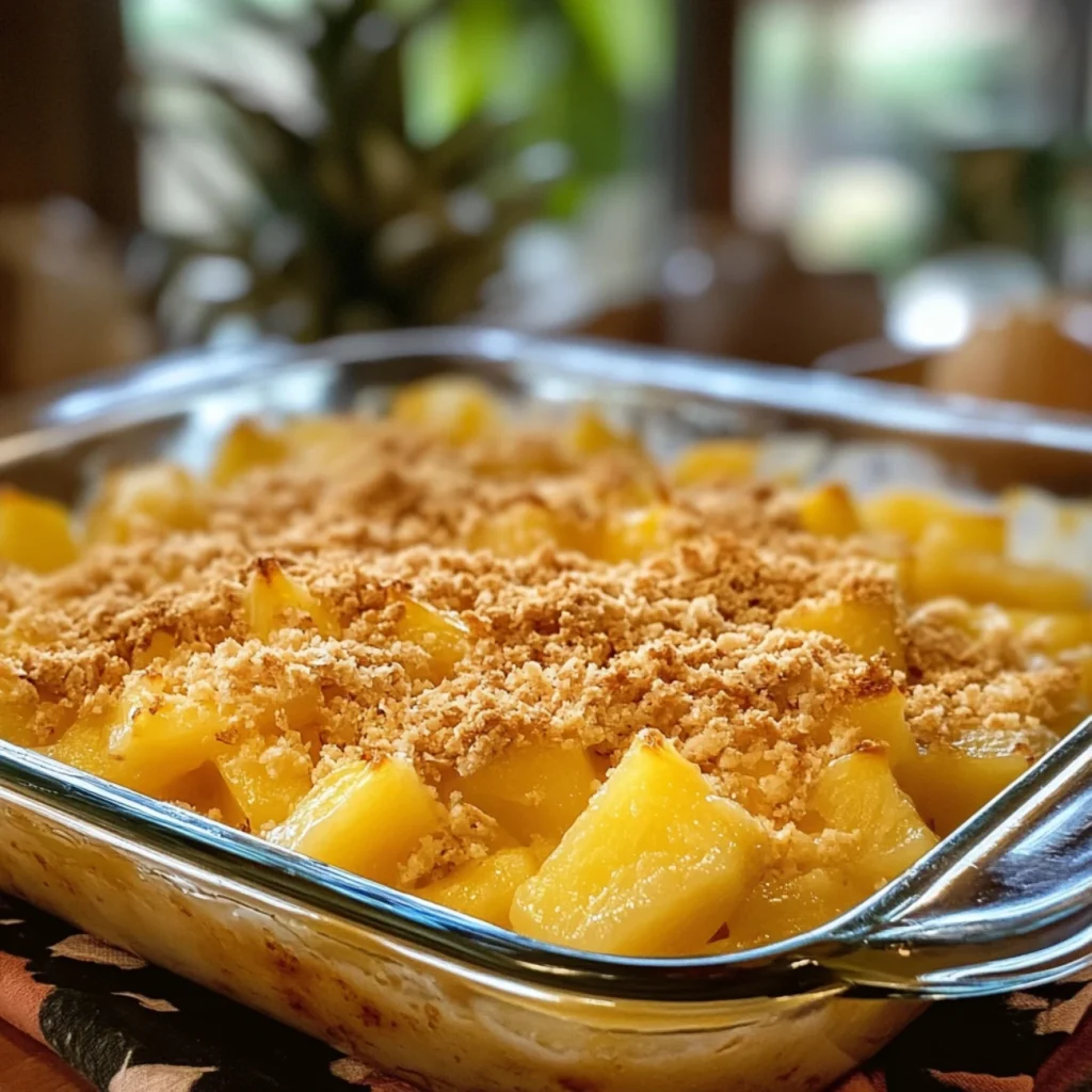 pineapple casserole