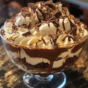 baileys chocolate cheesecake trifle