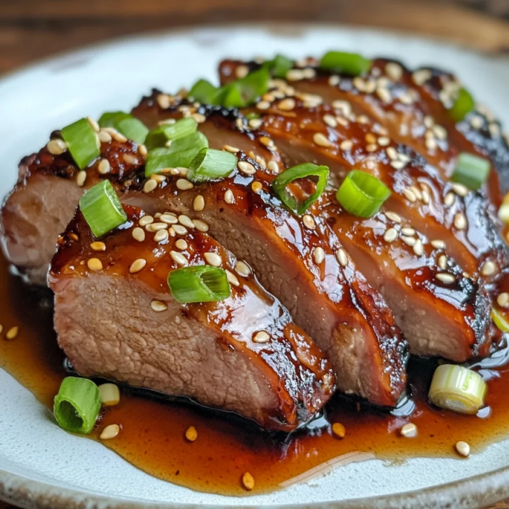 Honey Garlic Pork Tenderloin